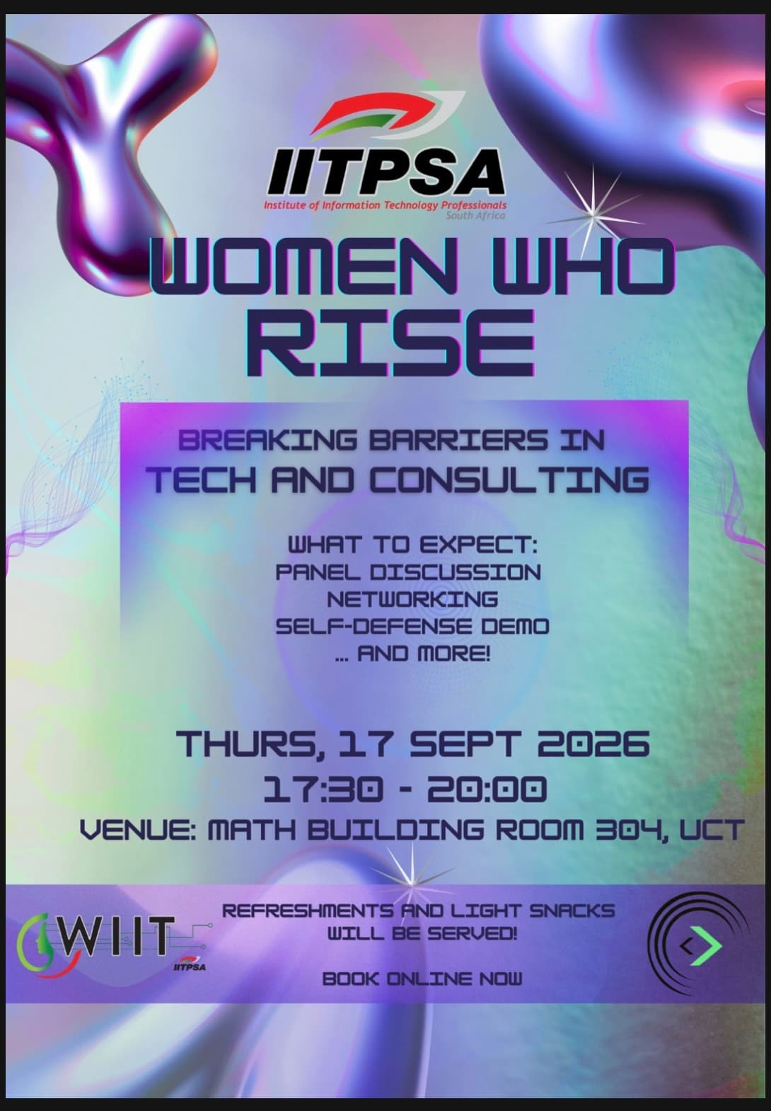Women Who Rise flyer